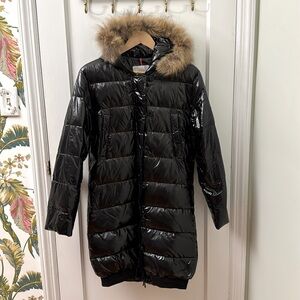Moncler Down Puffer Jacket in Black - Size L